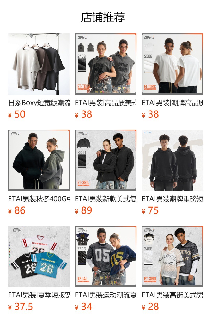 预览状态下无法点击,发布后,可点击跳转到对应的商品页面