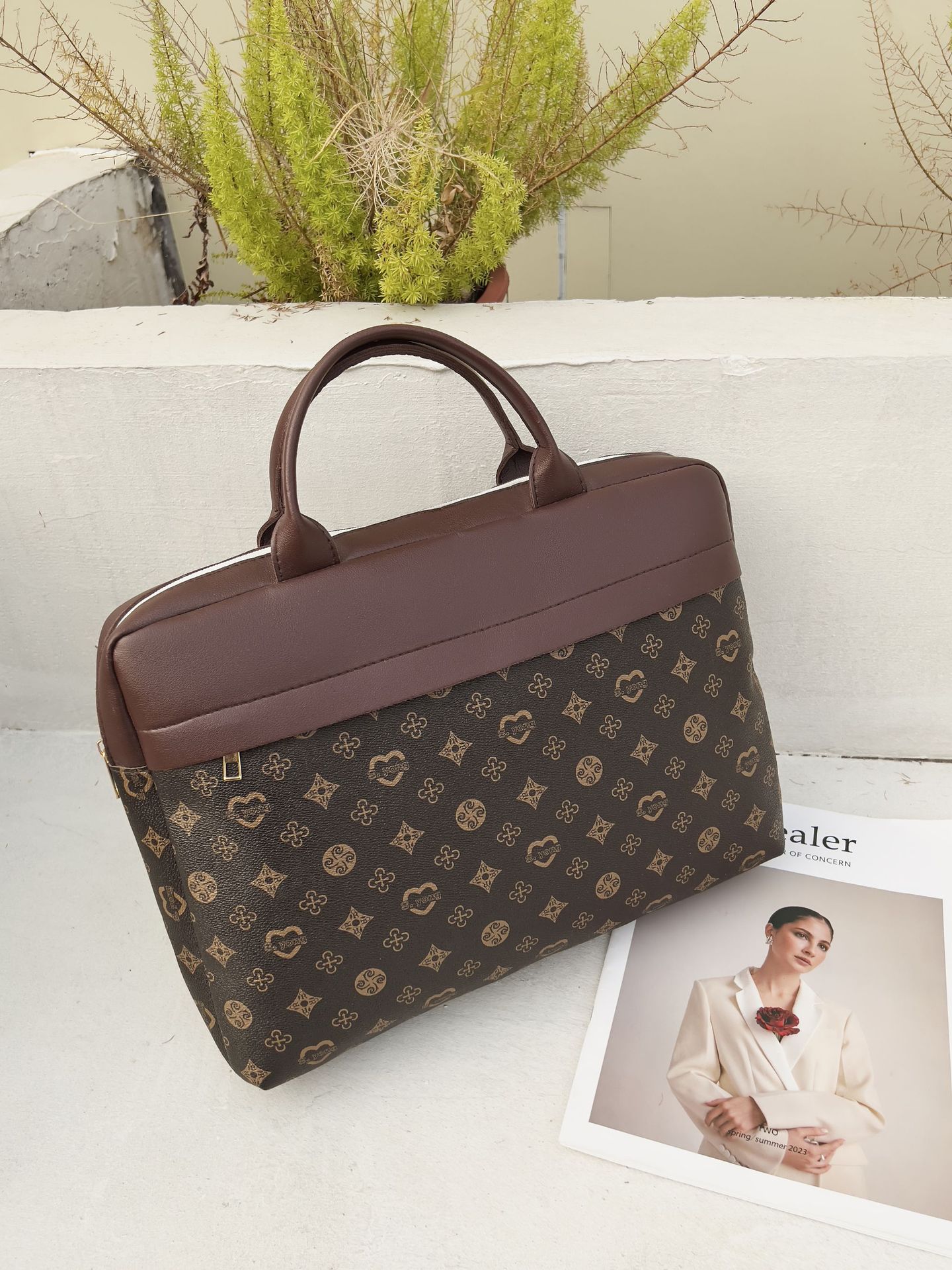 Bolso de la computadora 2023 Sudeste asiático nuevo bolso de hombro otoño todo partido bolso de las mujeres nicho diseño de alta calidad Bolso grande