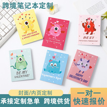 外贸跨境定制卡通迷你笔记本便携式口袋本可爱动物情侣礼物记事本