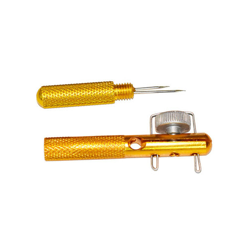 Metal manual hook tying device dual-purpose fishhook knotter sub-line knotting fishing gear with wholesale sub-line knotter