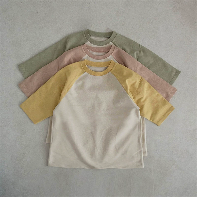 Summer Clothing Set (Brand) Unisex, Shorts & Short-Sleeve Top, Korean Style, Kids 70–120 cm