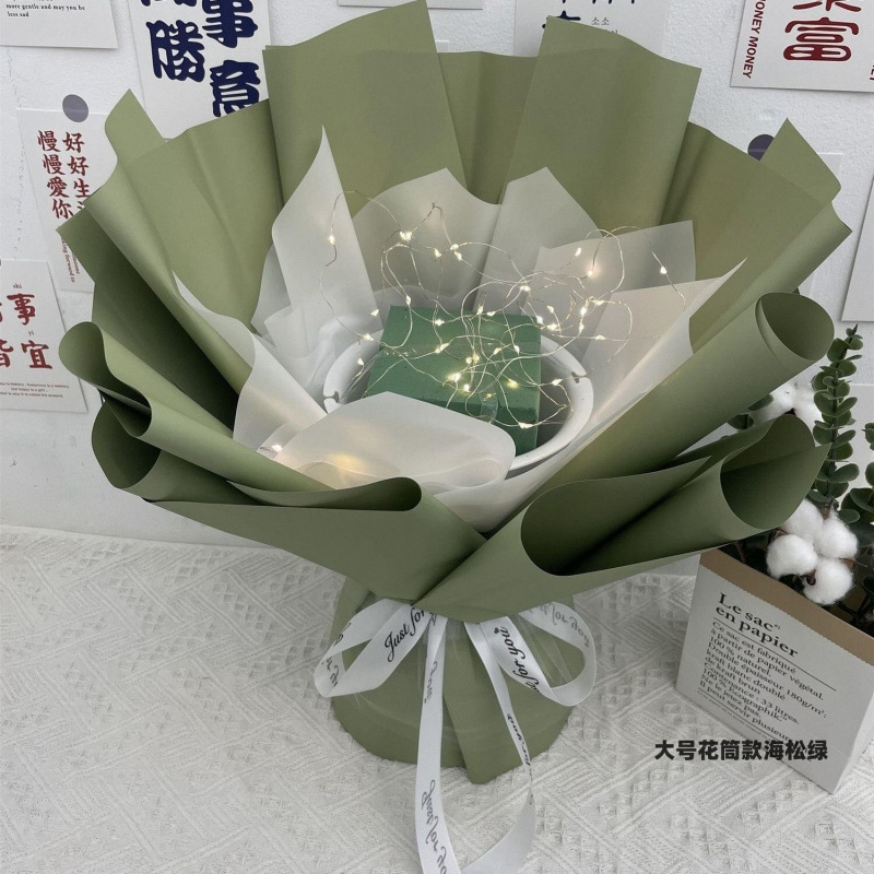 無料の半完成花束、誕生日のクリエイティブな花、スナック、ベビーブレス、ペーパータオル、花|undefined