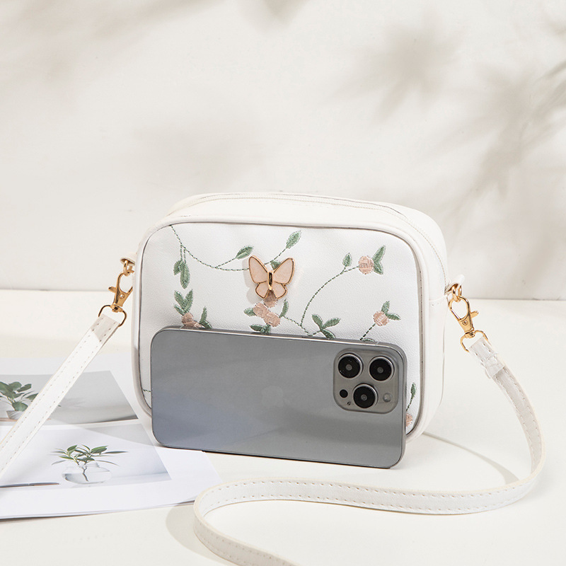 Borsa a tracolla ricamata a fotocamera per donna versatile_voghion.com