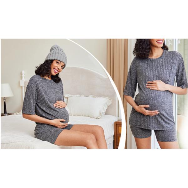 Summer outfit Set Breathable Ribbed woman’s set Stretchy