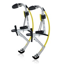 厂家直销成人银色弹簧跷弹跳鞋娃娃跳跑步健身跳跃鞋跳神弹性