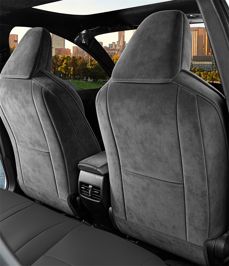 Suitable for 2026 Toyota Rav4, Frontlander, Wildlander, Corolla, and Rav4 Cross Special Suede Seat Covers