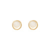 Earrings, brand silver needle, cat's eye, silver 925 sample, simple and elegant design, internet celebrity