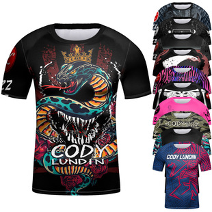 New boys' sports short sleeve outdoor running leisure sports football breathable quick-drying digital exquisite printing