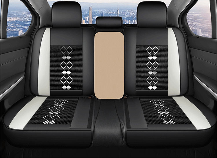 26-Year New Model Leather Ice Silk One-Piece Universal Car Seat Cushion for All Seasons, Summer Cushion, Physical Product Export to Amazon
