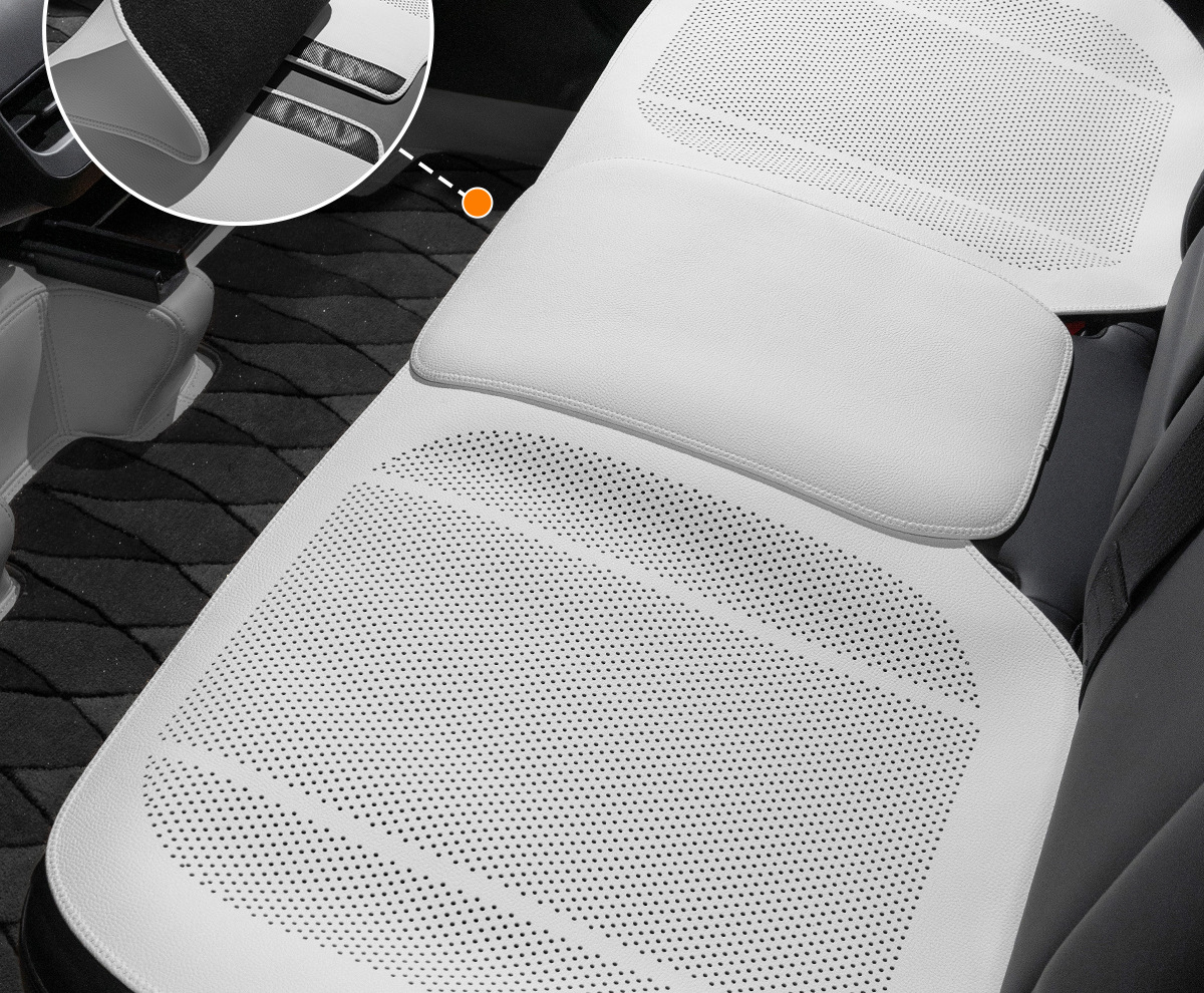 Suitable for Tesla Seat Cushion New Version Modely/Model3/X/S Summer Car Seat Cushion Breathable and Ventilated