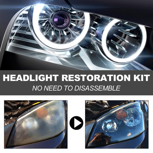 Rayhong automotive ceramic headlight repair kit, scratches, yellowing, polishing, renovation, new brightening, headlight repair kit