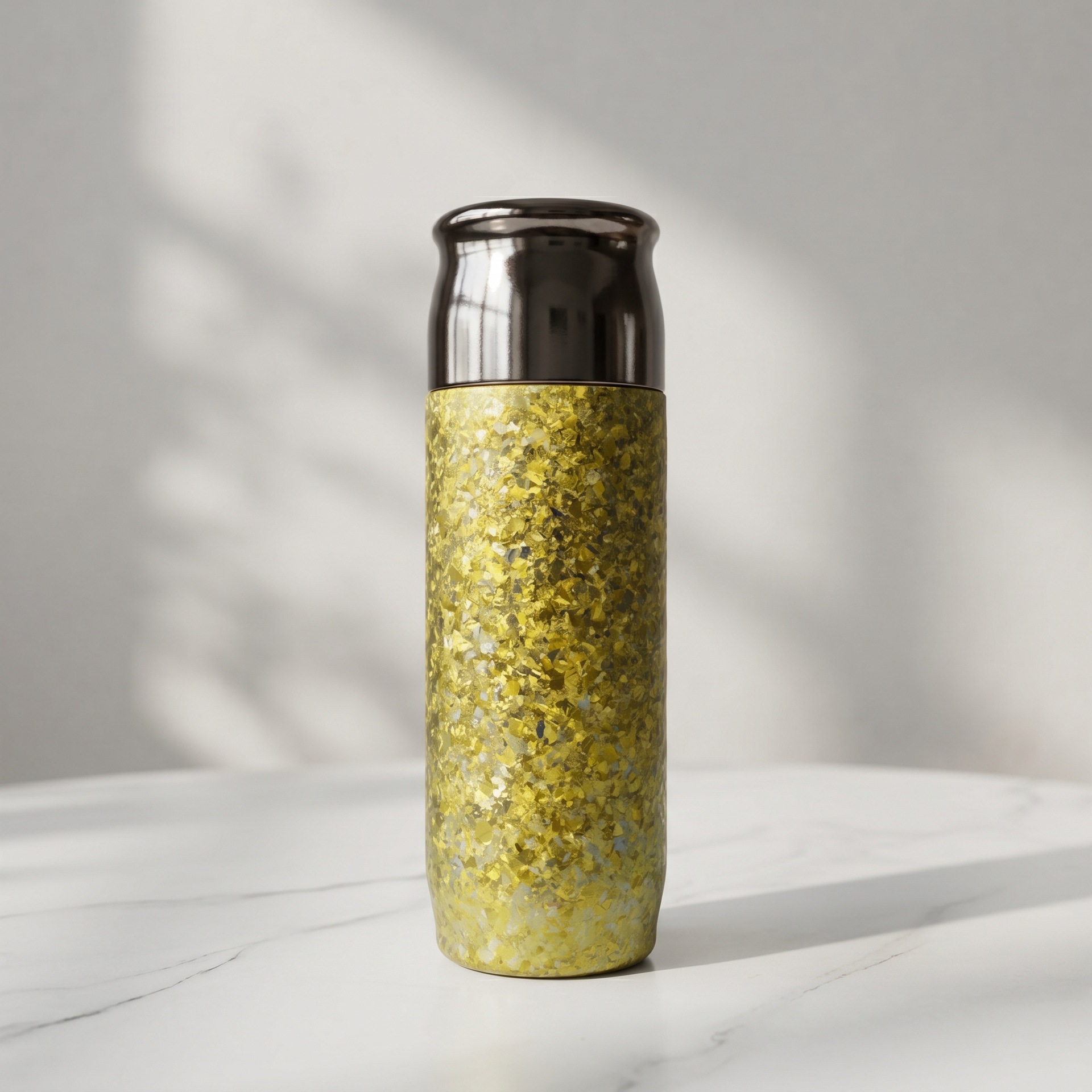 Vaso térmico de titanio puro, taza de agua de titanio de doble capa, taza magnética de alta gama para preparar té, separación de té y agua, personalización de regalos de alta gama