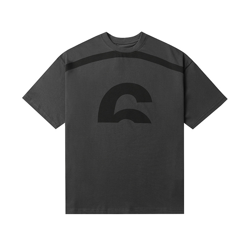 Maison Margiela MM6 ピュアコットン二重糸半袖メンズ Tシャツ高品質スポットのクロスボーダー限定|undefined