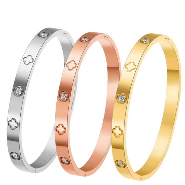 Trend brand women's bracelet stainless steel
