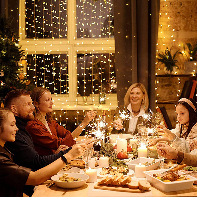 N ° 5 batería LED luces de colores luces intermitentes luces de cadena acampar al aire libre pequeñas luces de colores luces decorativas de vacaciones al por mayor