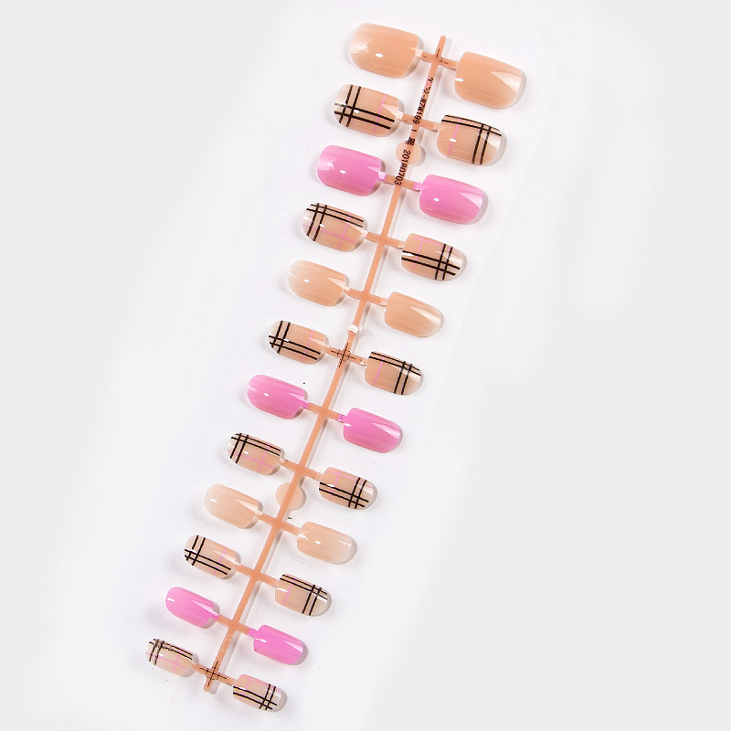 Concubina clavo falso clavo pieza multi-COLOR DE LA Media Luna Francés patrón de dibujos animados arte de uñas pieza desgaste