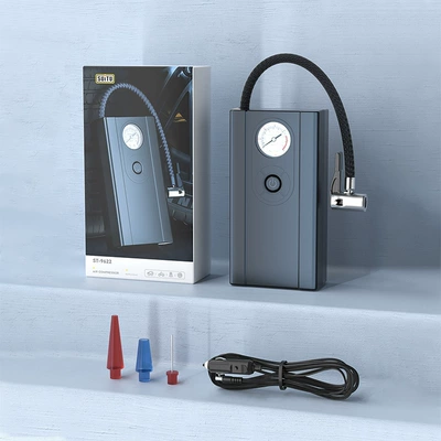 Hava nasosu – Car Tire Pump Charging - car-air-pump-pointer-type