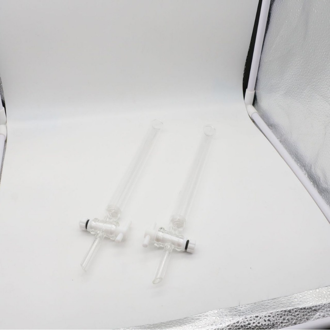 厂家供应活塞聚四氟乙烯敞口式玻璃砂芯层析柱