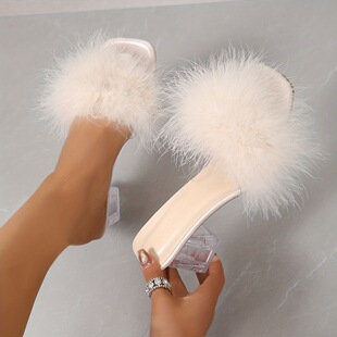 J 50378 Summer Heeled Slippers �ļ��ָ���Ь �W���羳���R�d��
