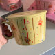 Ins Style Cute Bear Ceramic Instant Noodle Bowl with Lid Large Capacity Instant Noodle Cup Student Dormitory Instant Noodle Bowl Soup Bowl