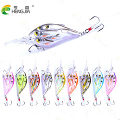 HENGJIA/Hengjia cross-border supply 9g group fish feather hook rock lure bait long-range sea fishing floating water hard bait