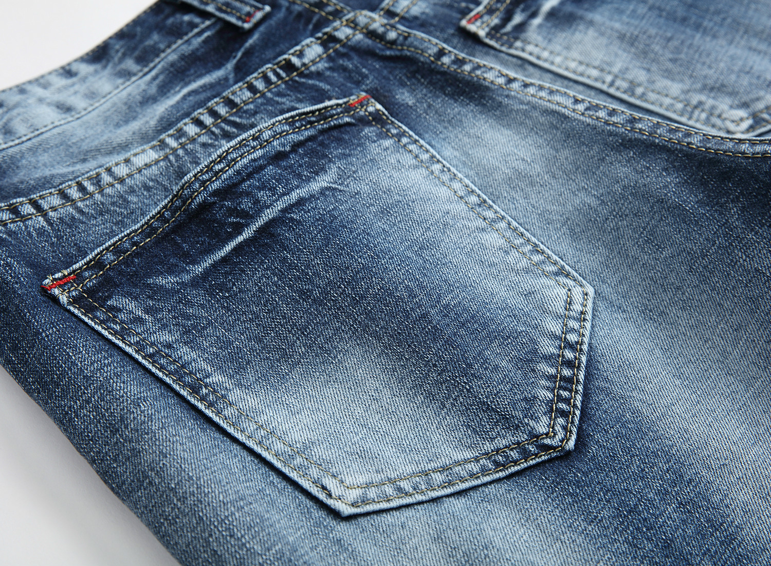 boy Cross-Border Exclusive Foreign Trade Ripped European And American Fashion Slim Fit Trendy Straight Men's Jeans_viptrois.com