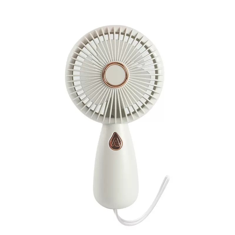Mini ventilador portátil de color macarron con base, carga usb, pequeño ventilador de escritorio portátil regalo de verano image 13