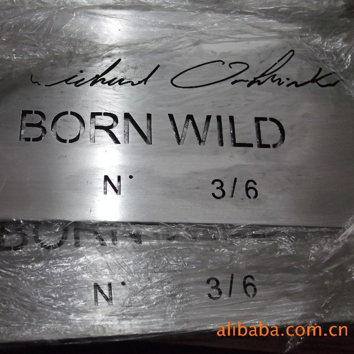 供应线切割不锈钢标牌 镂空字体不锈钢标牌