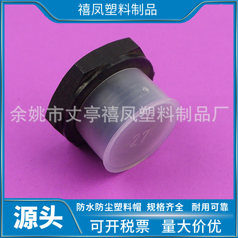 厂家供应塑料管塞堵头塑料圆堵头 塑料螺纹保护套等各种橡塑制品