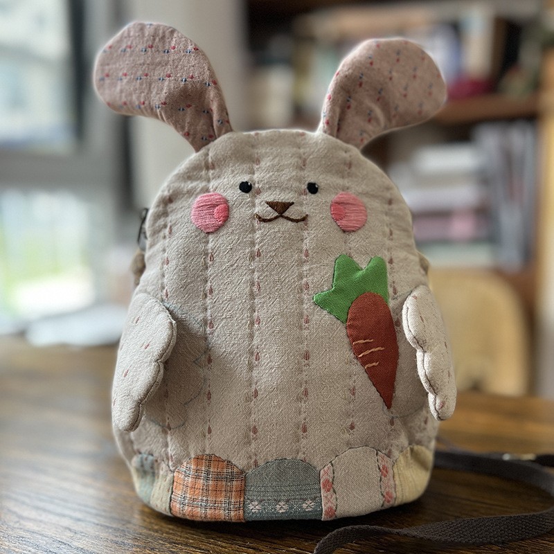 2024 verano patchwork nuevo embrague bolso femenino hecho a mano bricolaje no bordado simple hecho a mano bolso pequeño hecho a mano bolso de media luna