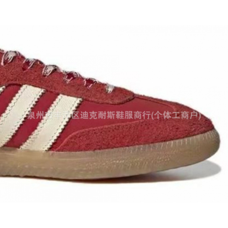 Zapatos de Putian, versión alta Samba, diseño original, Año de la Serpiente, zapatillas versátiles de suela gruesa que aumentan la altura, de color rojo para el campus, modernas y versátiles.