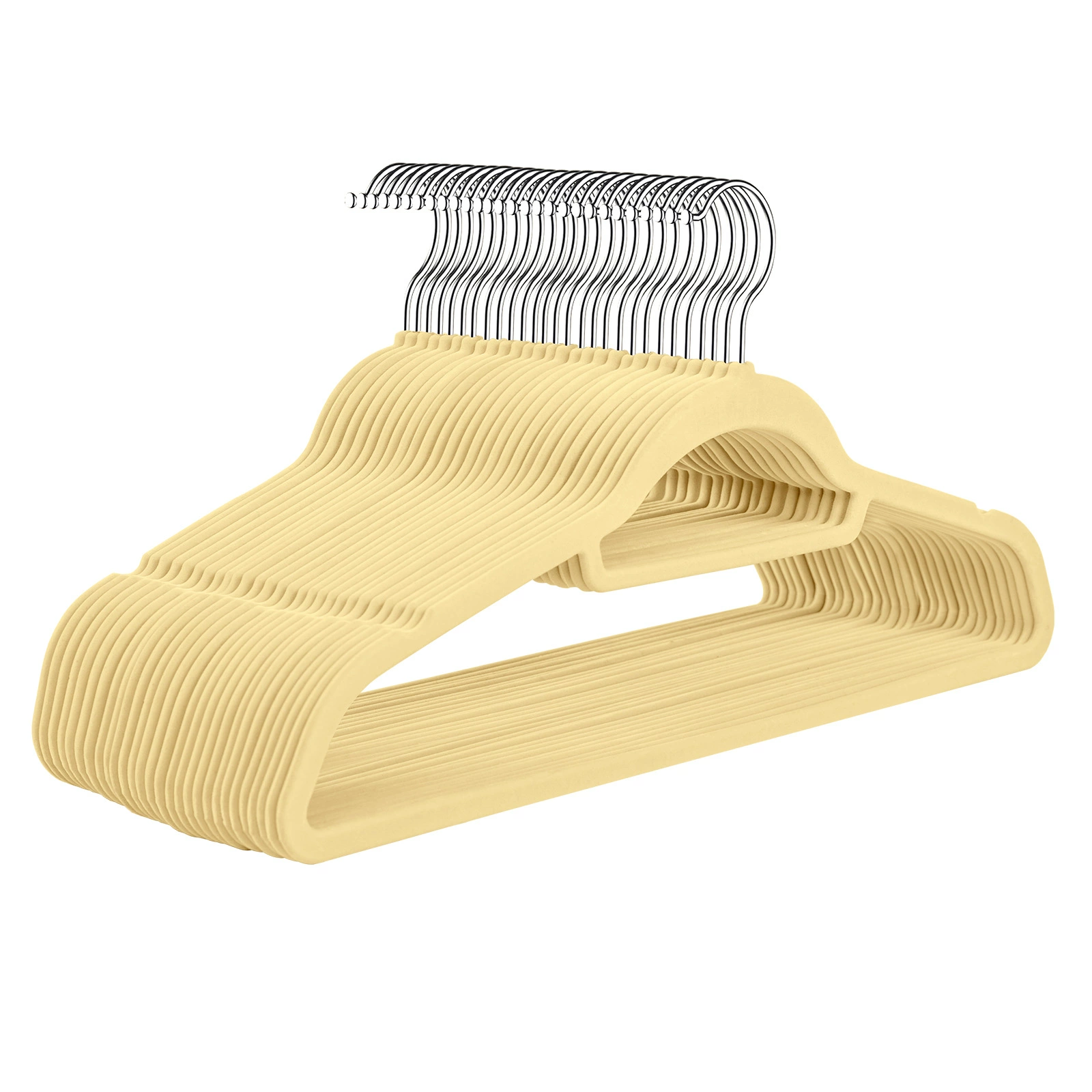 Плюшевый не-slip держатель для одежды, 45 см, розово-золотой swivel крючок