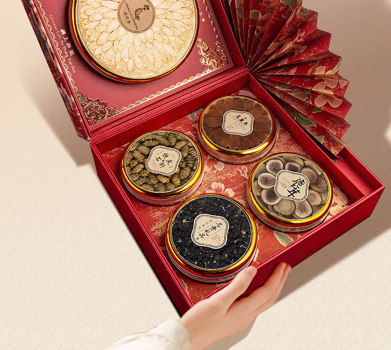 American Ginseng Gift Box 340g Premium Herbal Gift Set for Clients and Festive Gifting key features