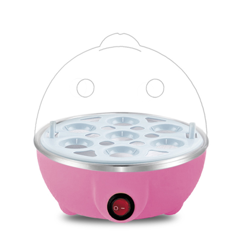 家庭用蒸し卵器ミニ多機能煮卵神器寮朝食機小型自動停電|undefined