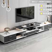 电视柜现代简约2025新款客厅家用小户型落地可伸缩茶几电视柜组合