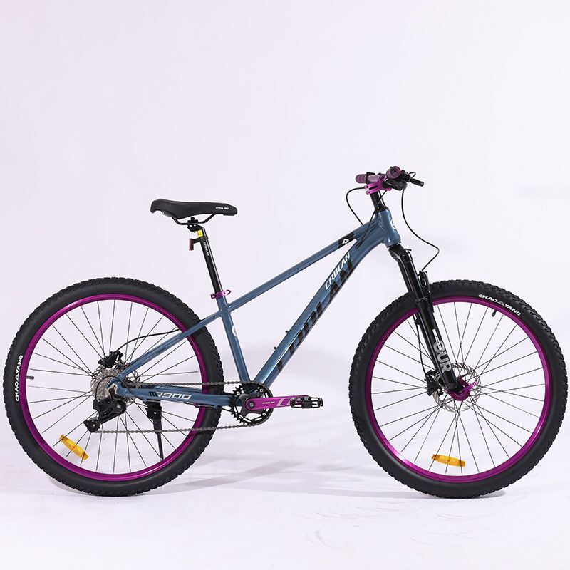 Aluminum Alloy Mountain Bike, Cost-Effective Bicycle for Adults, Men's Shock Absorption, 27.5inch Blueprint Gear Set, Women's Oil Brake