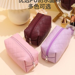 新款手拿化妝包素顏八角包旅行收納包化妝包大容量高級感