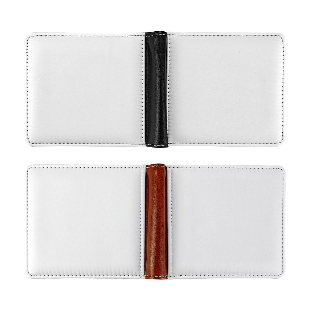 Venta directa de fábrica impresión de transferencia térmica a doble cara 6 posiciones de tarjeta material de billetera en blanco al por mayor