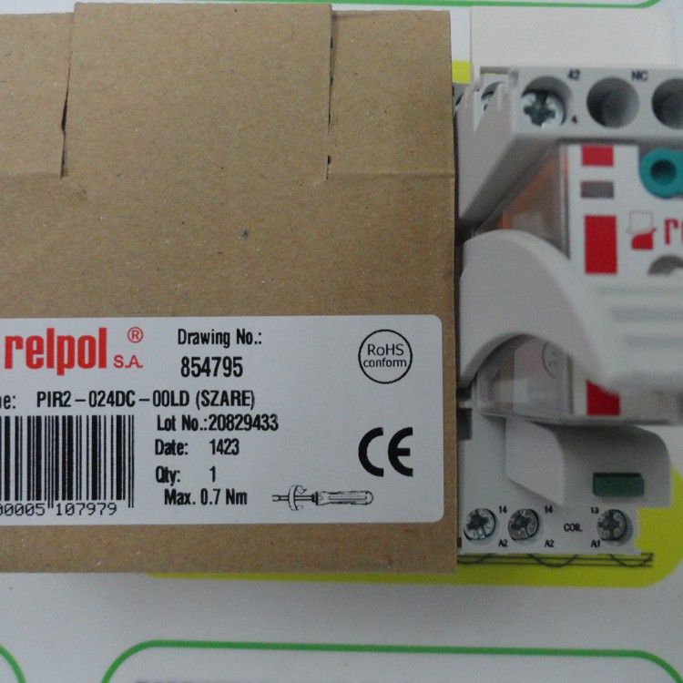RELPOL继电器PIR2-024DC-00LD