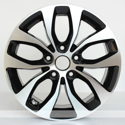 Suitable for kia k3 Freddy Aluminum Wheel Rim Tire Bell 15inch 16inch 17inch kx3 Wheel Hub k3 Steel Ring (Hub) - 15inch-k3-black-glossy