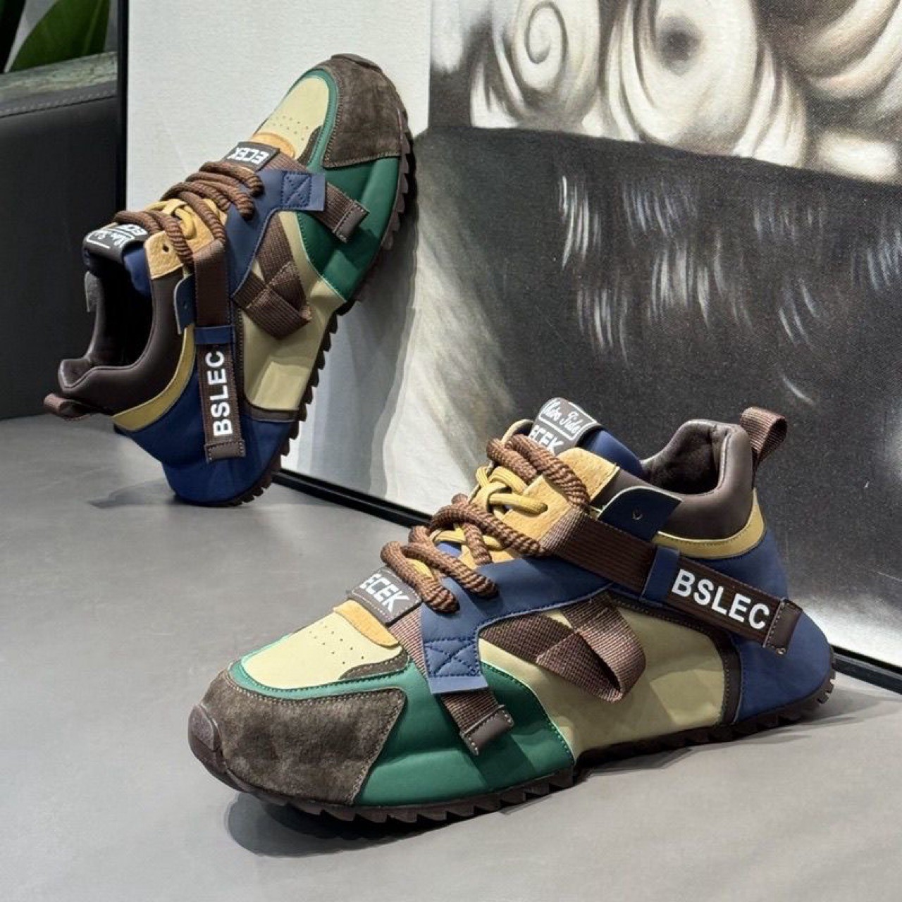 国潮男款鞋子男鞋2025年春季新款男士老爹鞋网红男潮牌运动休闲鞋