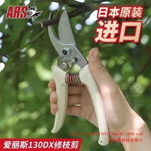 日本进口爱丽斯修枝剪130DX果树园林剪刀剪树剪子园艺工具粗枝剪