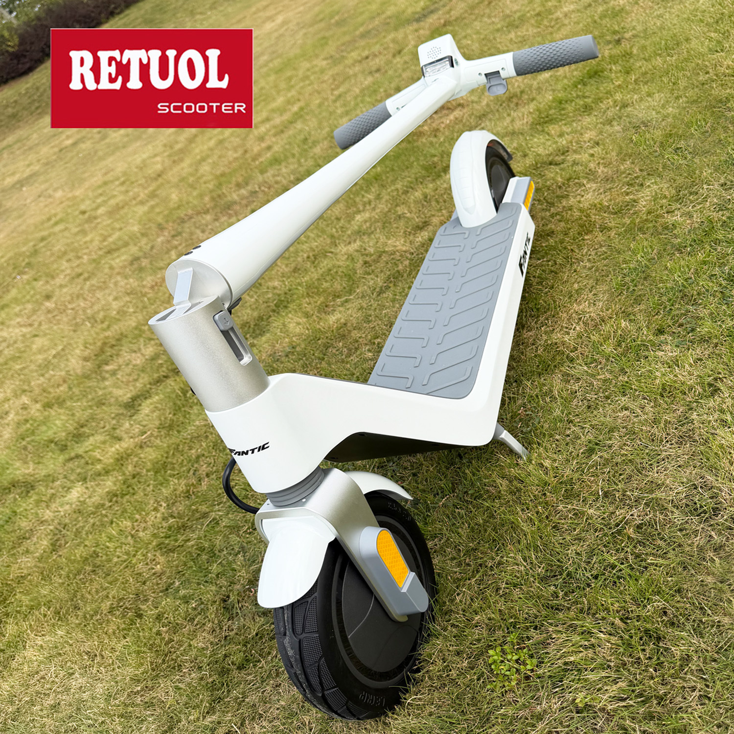 Retuol Tk2 Magnesium Alloy 8.5inch One-Touch Folding Portable Dual-Drive Electric Scooter Dropshipping