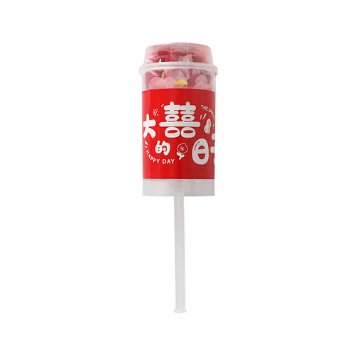 Wedding supplies creative happy word salute birthday party fireworks push push music wholesale wedding ceremony fireworks handheld wedding
