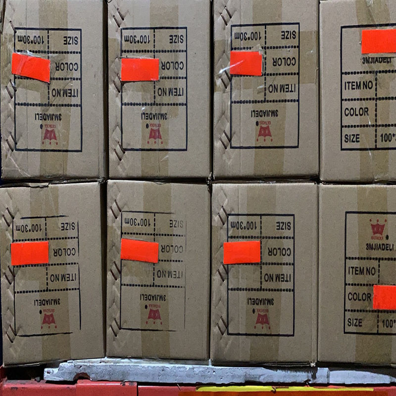 JIADDELI KK荧光纸警示荧光膜PVC不干胶  KK荧光贴膜120车专用