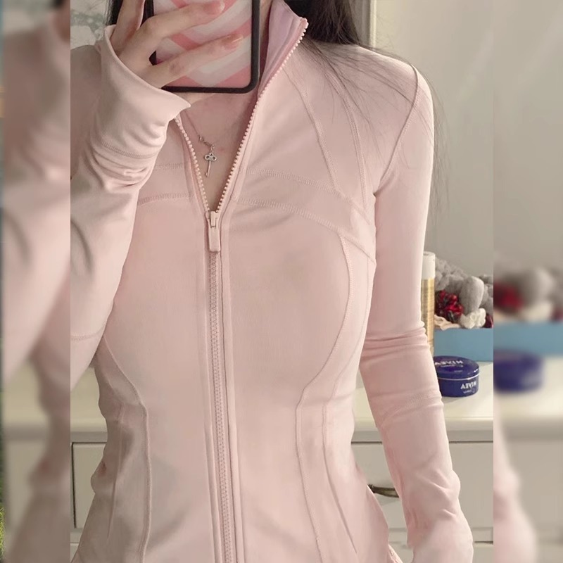 女性のためのスタンドアップカラースリム日焼け防止服 2025 新しい抗 UV ヨガ服夏薄いアイスシルククールジャケット女性のための|undefined