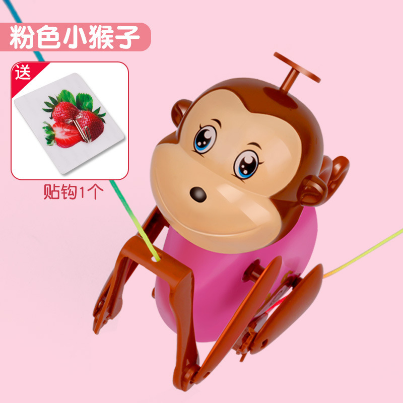 Juguetes infantiles creativos y divertidos para niños, cuerda de tracción para bebés, cuerda para monos, cuerda divertida para subir
