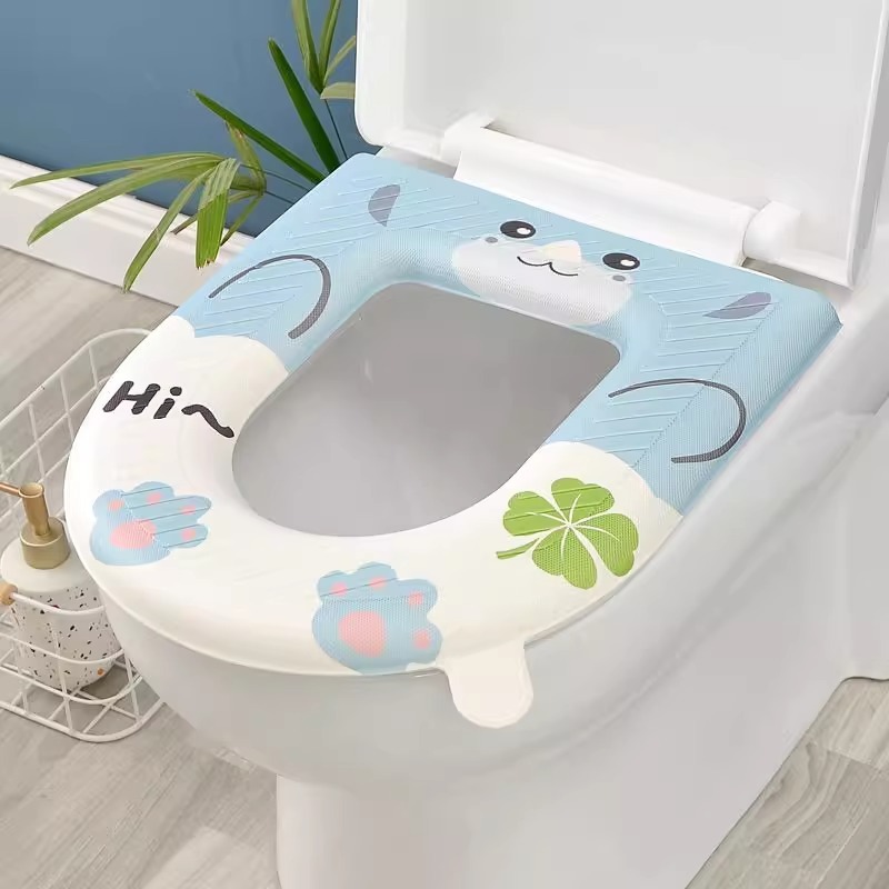 马桶硅胶坐垫四季通用防水座便器坐便垫家用座圈垫子坐便套马桶套|undefined