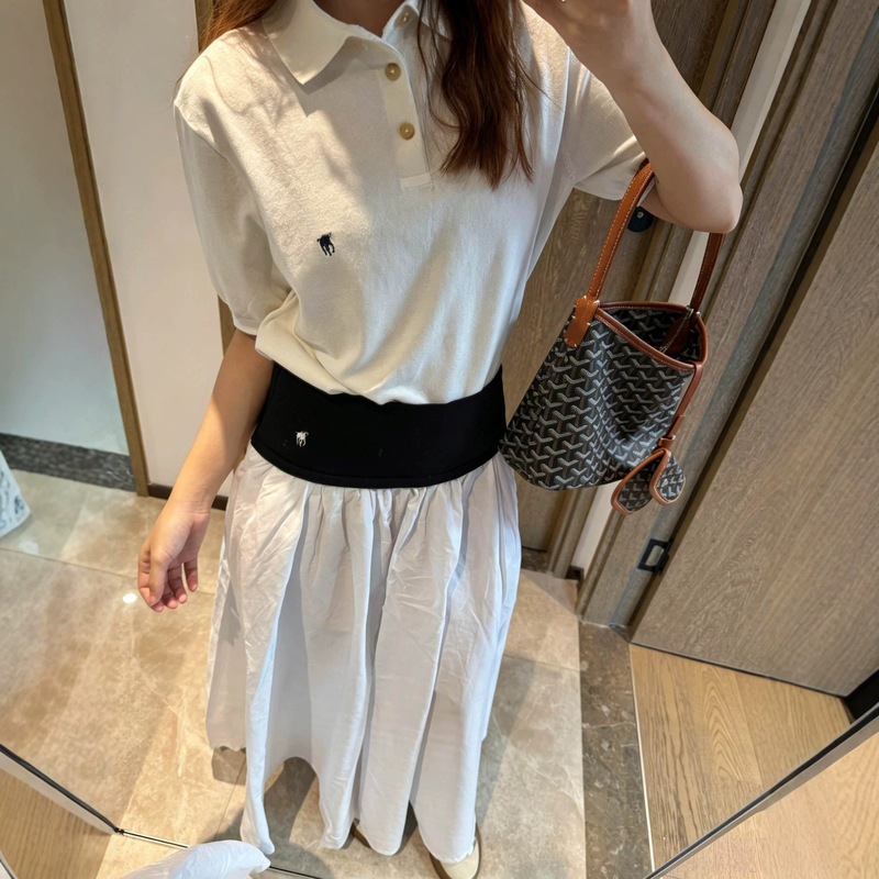 Rl Ralph Lauren Breathable Embroidered Polo Shirt with Fine Buttons for Summer, Men's Knit Sweater, Short-Sleeve Couple's T-Shirt for Women Rl Ralph Lauren Breathable Embroidered Polo Shirt with Fine Buttons for Summer, Men's Knit Sweater, Short-Sleeve Couple's T-Shirt for Women