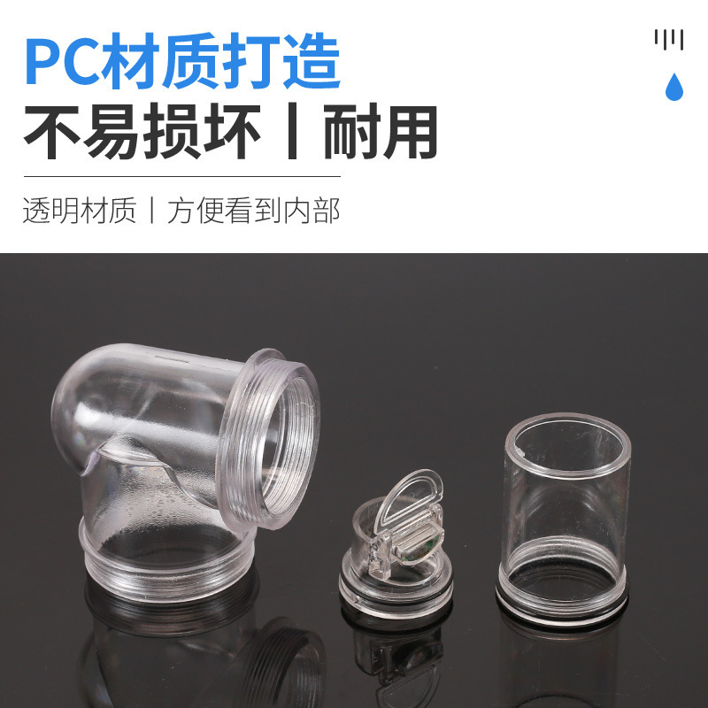 50PVCパイプ壁列45 ° 排水三方キッチンシンク浴室洗面器排水防臭逆流防止ジョイント|undefined